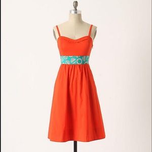 Anthropologie Edme&Esyllte Graphical Dress, size 2